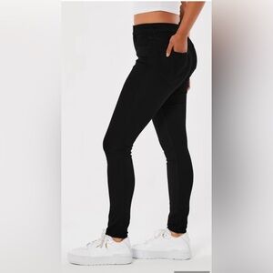 Black High-Rise Skinny Hollister Jeans